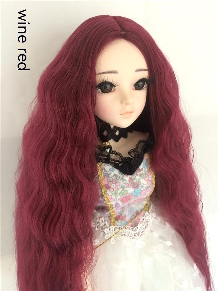 Small Cloth Salon Doll Wigs
