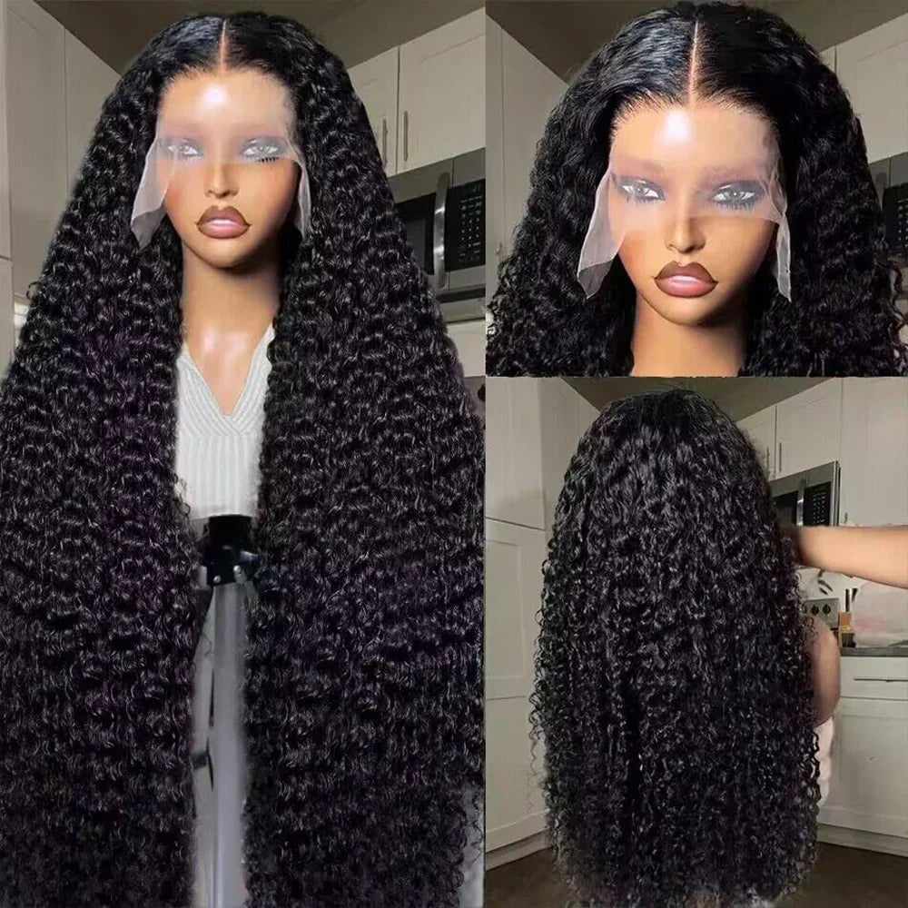 Deep Wave HD Lace Front Human Hair Wig